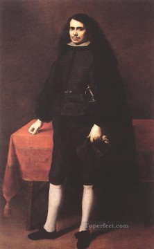 ラフカラーの紳士の肖像 スペイン・バロック様式 バルトロメ・エステバン・ムリーリョ Oil Paintings